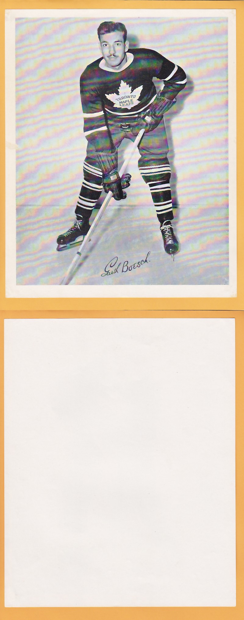 1945-54 QUAKER OATS PHOTO GARTH BOESCH V.2 photo 1945-54 QUAKER OATS PHOTO GARTH BOESCH V.2 photo